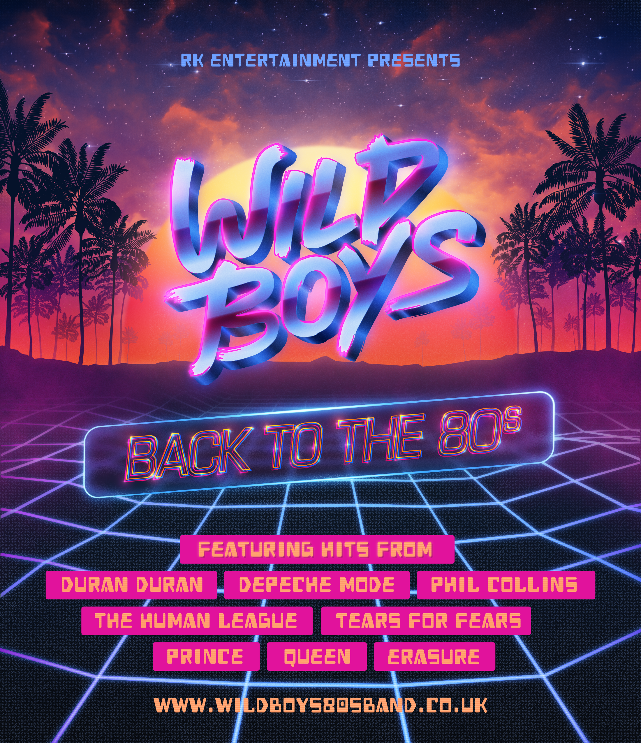 Wild Boys 2027 Seated Only